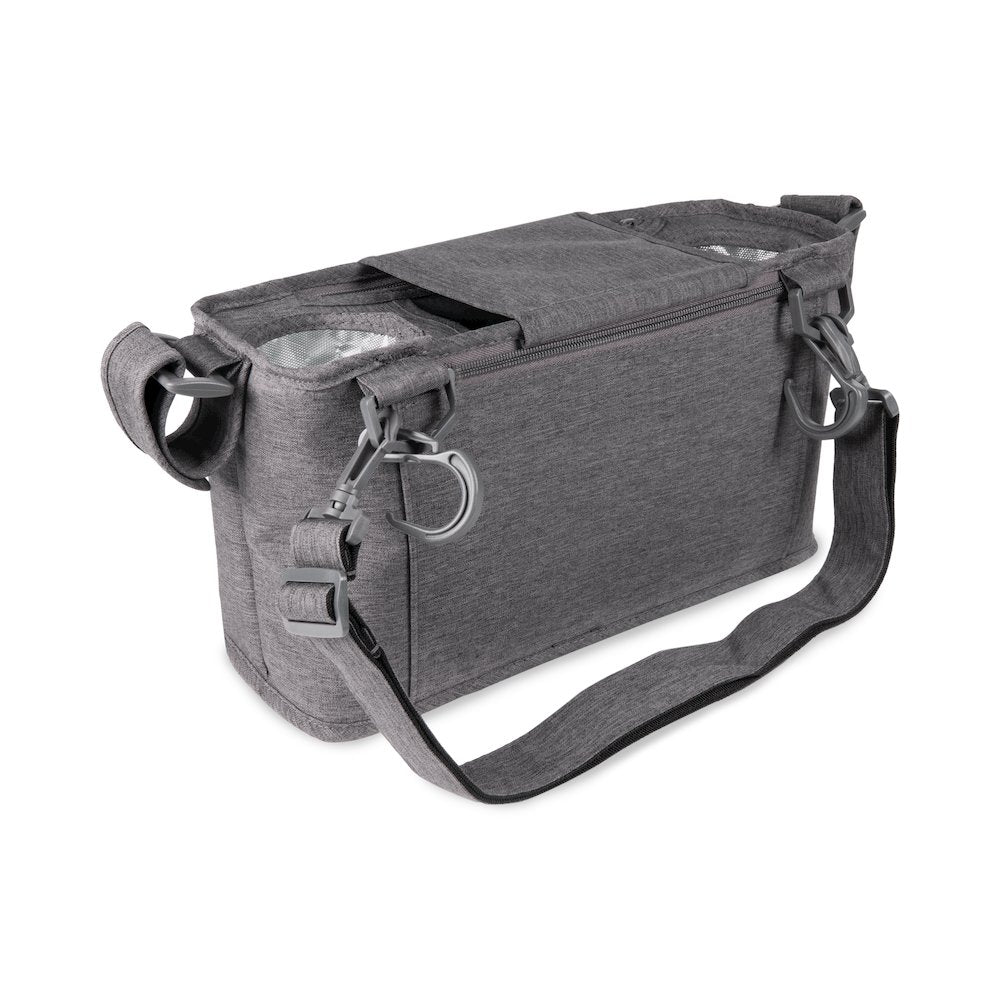 Parent Console with 2 Insulated Cup Holders-Gray