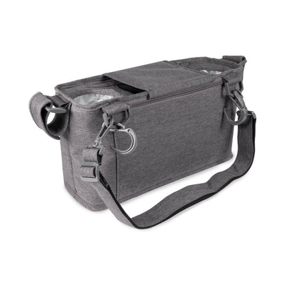 Parent Console with 2 Insulated Cup Holders-Gray