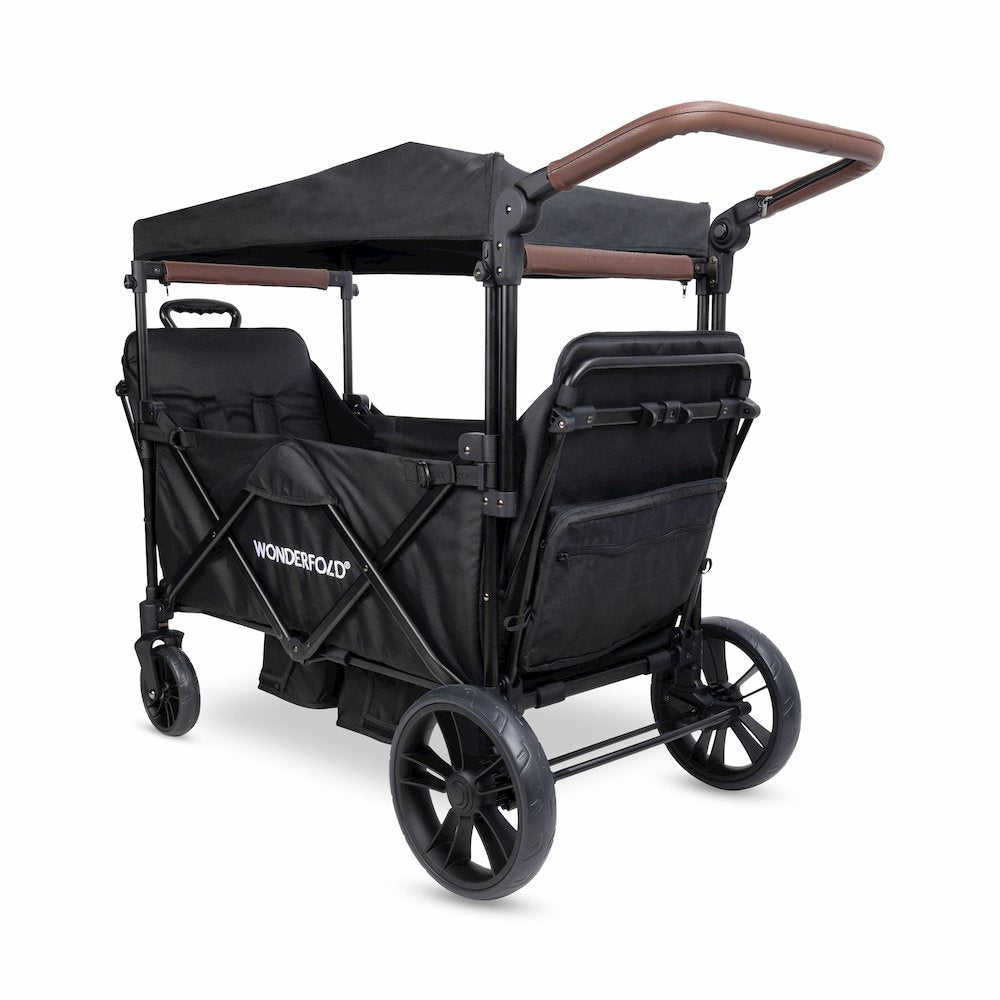 X2 Rev Recline Double Stroller Wagon - Black