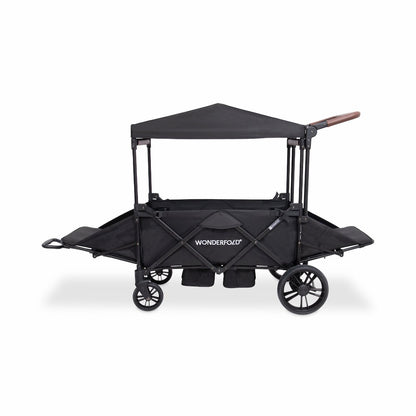 X2 Rev Recline Double Stroller Wagon - Black