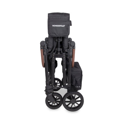 W6 Luxe Pro 6 Seater Stroller Wagon - Jet Black