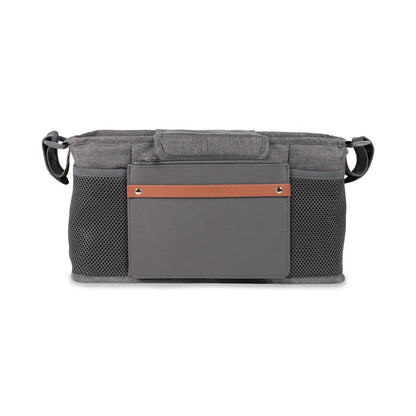 Parent Console with 2 Insulated Cup Holders-Gray