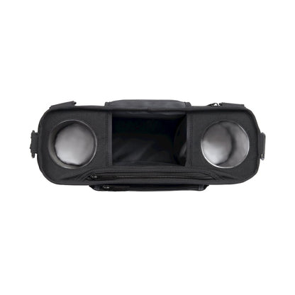 Parent Console with 2 Cupholders - Jet Black