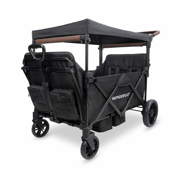 X4 Rev Recline Quad Stroller Wagon - Black