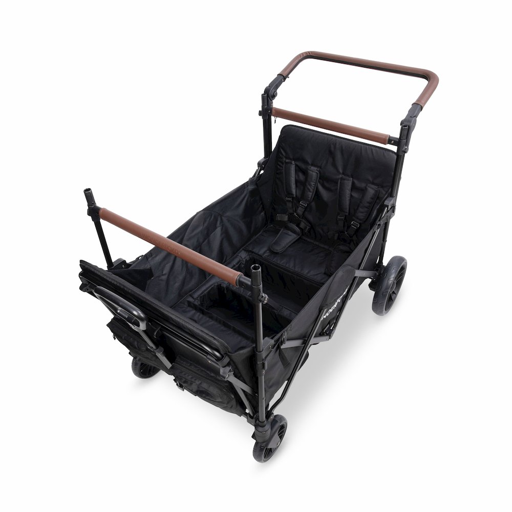 X4 Rev Recline Quad Stroller Wagon - Black