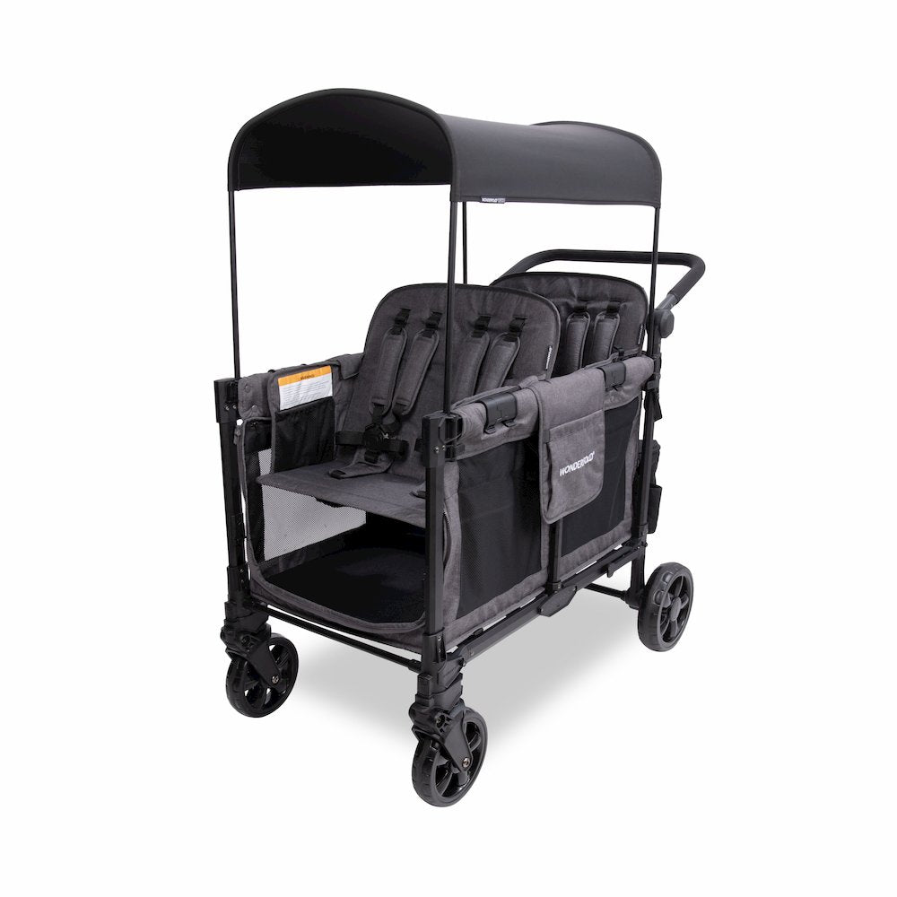 W4 Elite Pro - 4 Seater - Charcoal Gray