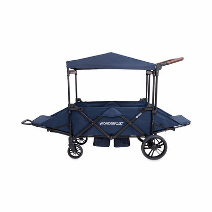 X2 Rev Recline Double Stroller Wagon - Navy