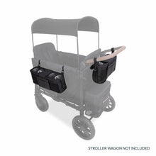 Parent Console with 2 Cupholders - Jet Black