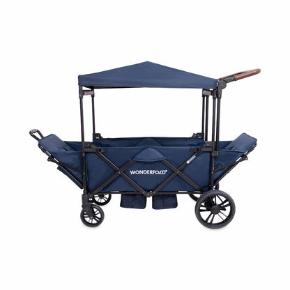 X2 Rev Recline Double Stroller Wagon - Navy
