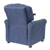 The Crew Furniture Traditional Kids Recliner Chair, Sapphire