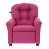 The Crew Furniture Traditional Kids Recliner Chair, Magenta