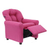 The Crew Furniture Traditional Kids Recliner Chair, Magenta