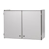 Lockable Wall Cabinet - Black
