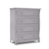 Sorelle Princeton Elite 4 Drawer Dresser,Weathered Gray Color