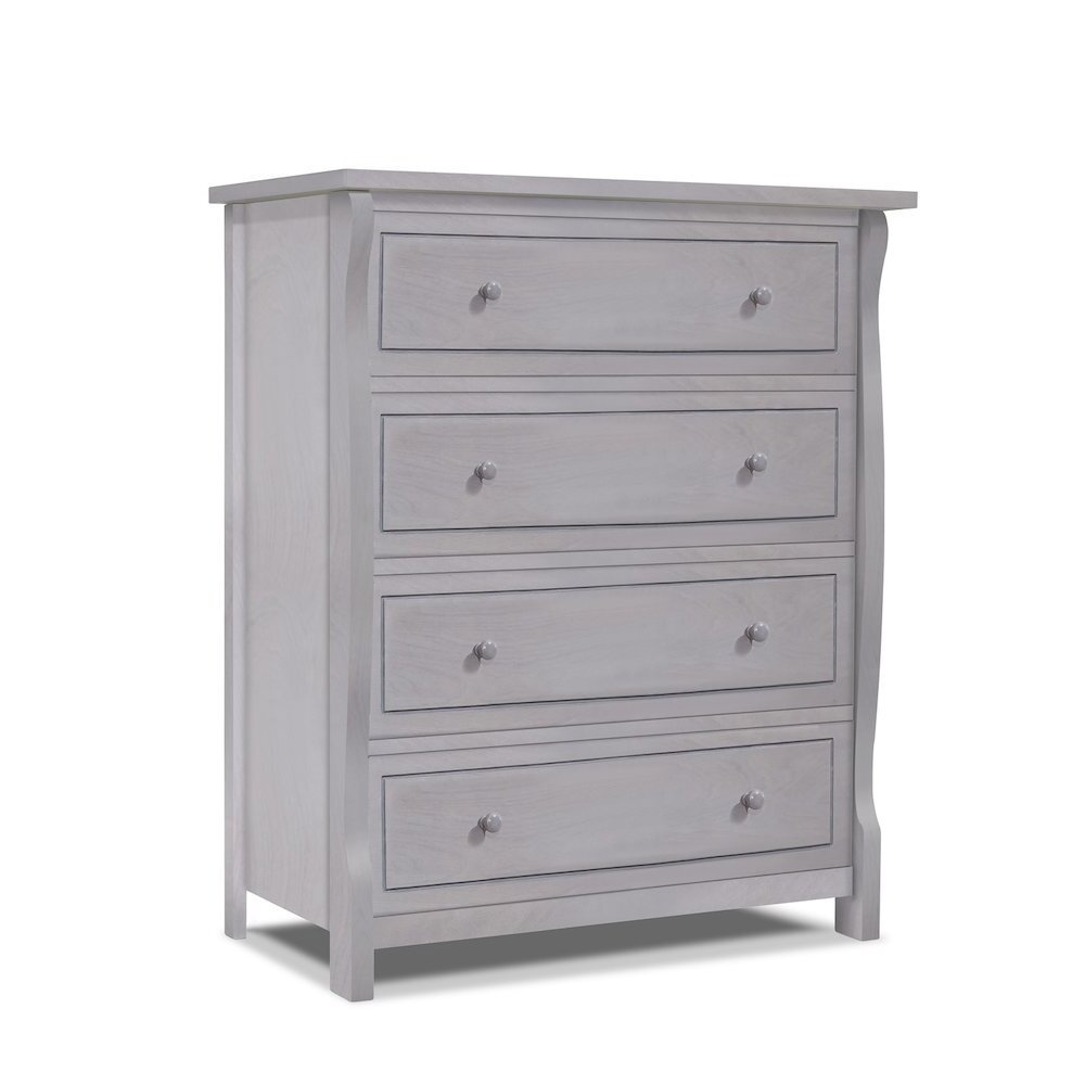 Sorelle Princeton Elite 4 Drawer Dresser,Weathered Gray Color