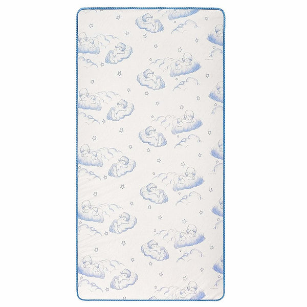 Dream On Me 2-In-1 Breathable Sweet Dreams 6” 88 Coil Spring Crib and Toddler Bed Mattress