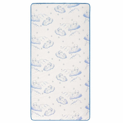 Dream On Me 2-In-1 Breathable Sweet Dreams 6” 88 Coil Spring Crib and Toddler Bed Mattress