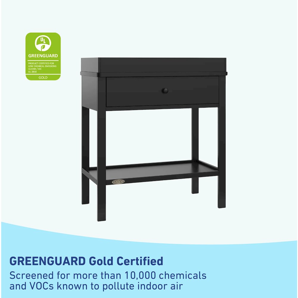 Graco Storage Changing Table - Black