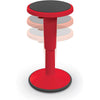 Hierarchy Height Adjustable Grow Stool- Short Stool (Red)