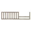 Evolur Stilnovo Mid Century Convertible Crib Toddler Guard Rail I Full Assembly I Lasting Quality , 811-WOG