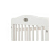 The Little Wood Crib-Mini/Portable Folding Wood Crib-White