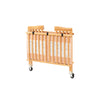 The Little Wood Crib-Mini/Portable Folding Wood Crib-Natural
