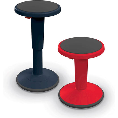 Hierarchy Height Adjustable Grow Stool- Short Stool (Red)