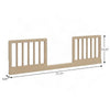 Graco Universal Toddler Safety Guardrail Kit-Dowel - Driftwood