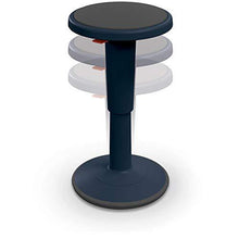 Hierarchy Height Adjustable Grow Stool- Tall Stool (Navy)