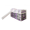 Tent Bed White, Zebra Tent Kit