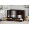 Emma 4-in-1 Convertible Crib with Drawer Espresso