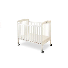 The Little Wood Crib-Mini/Portable Folding Wood Crib-White
