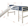 Tent Bed White,Red Tent Kit
