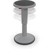 Hierarchy Height Adjustable Grow Stool- Short Stool (Grey)