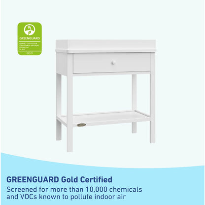 Graco Storage Changing Table - White