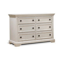 Sorelle Portofino Double Dresser,Brushed Ivory Color