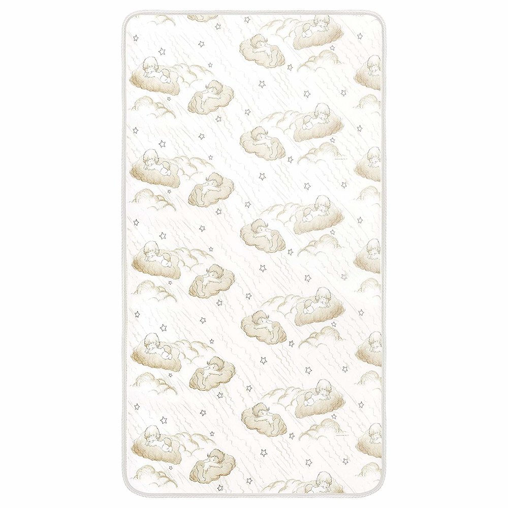 Dream On Me Sweet Dreams 6” 88 Coil Spring Crib and Toddler Bed Mattress
