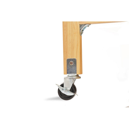 Mini/Portable Non-folding Wooden Window Crib