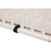 The Little Wood Crib-Mini/Portable Folding Wood Crib-White