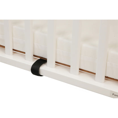 The Little Wood Crib-Mini/Portable Folding Wood Crib-White