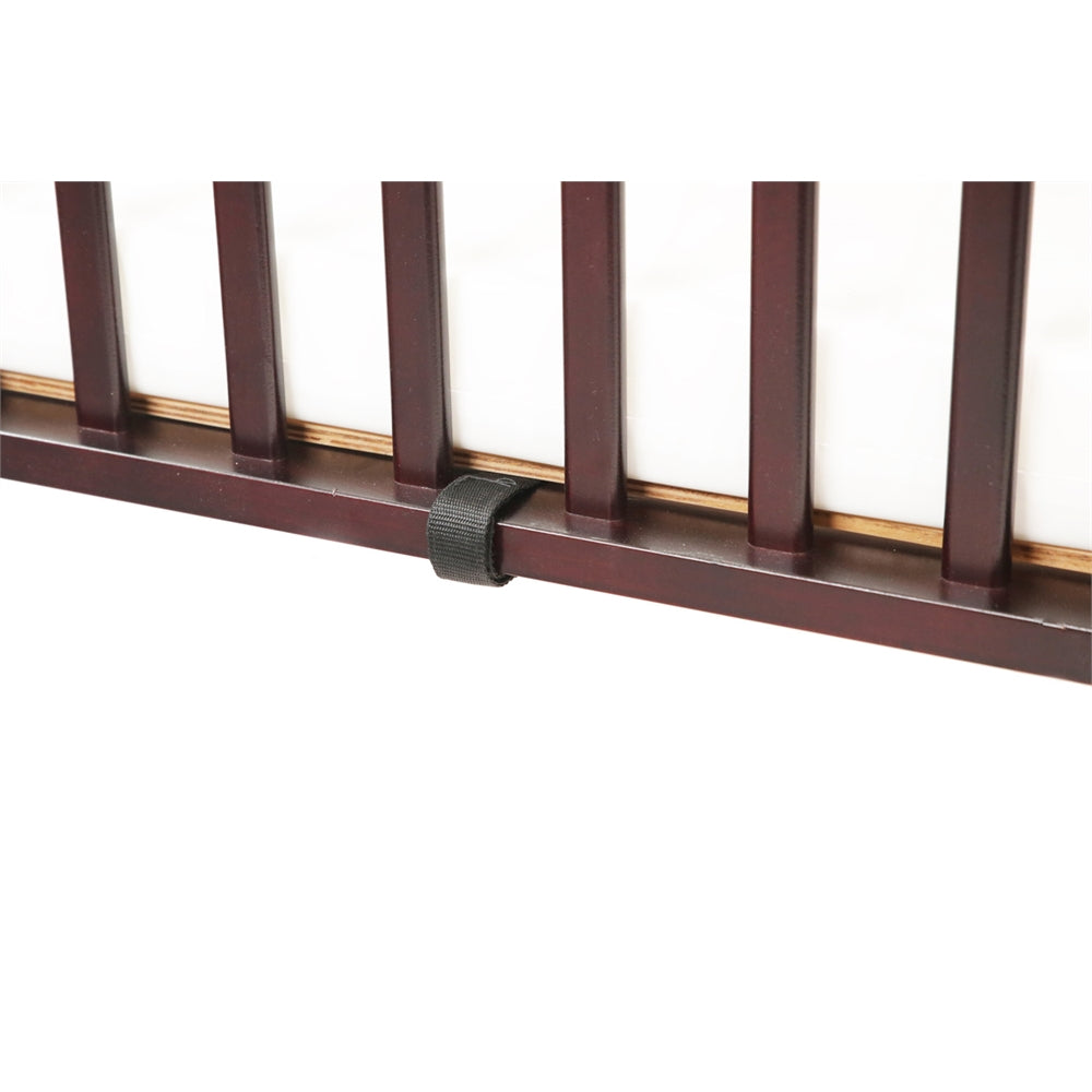 The Little Wood Crib-Mini/Portable Folding Wood Crib-Cherry