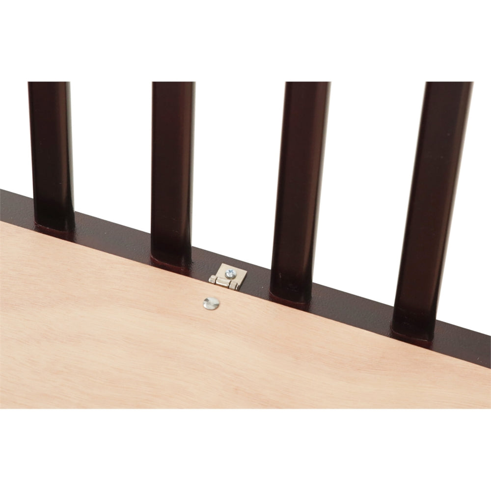 The Little Wood Crib-Mini/Portable Folding Wood Crib-Cherry