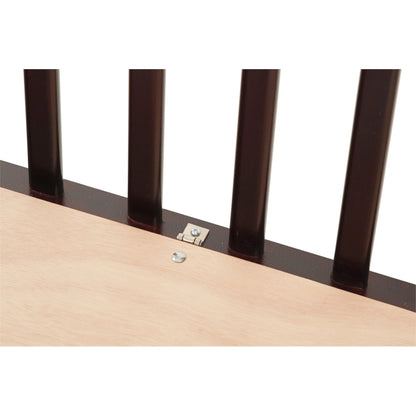 The Little Wood Crib-Mini/Portable Folding Wood Crib-Cherry