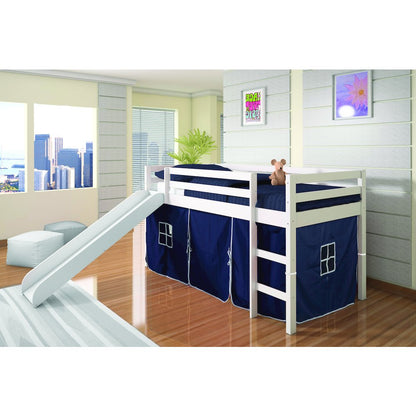 Tent Bed Espresso, Blue Tent Kit