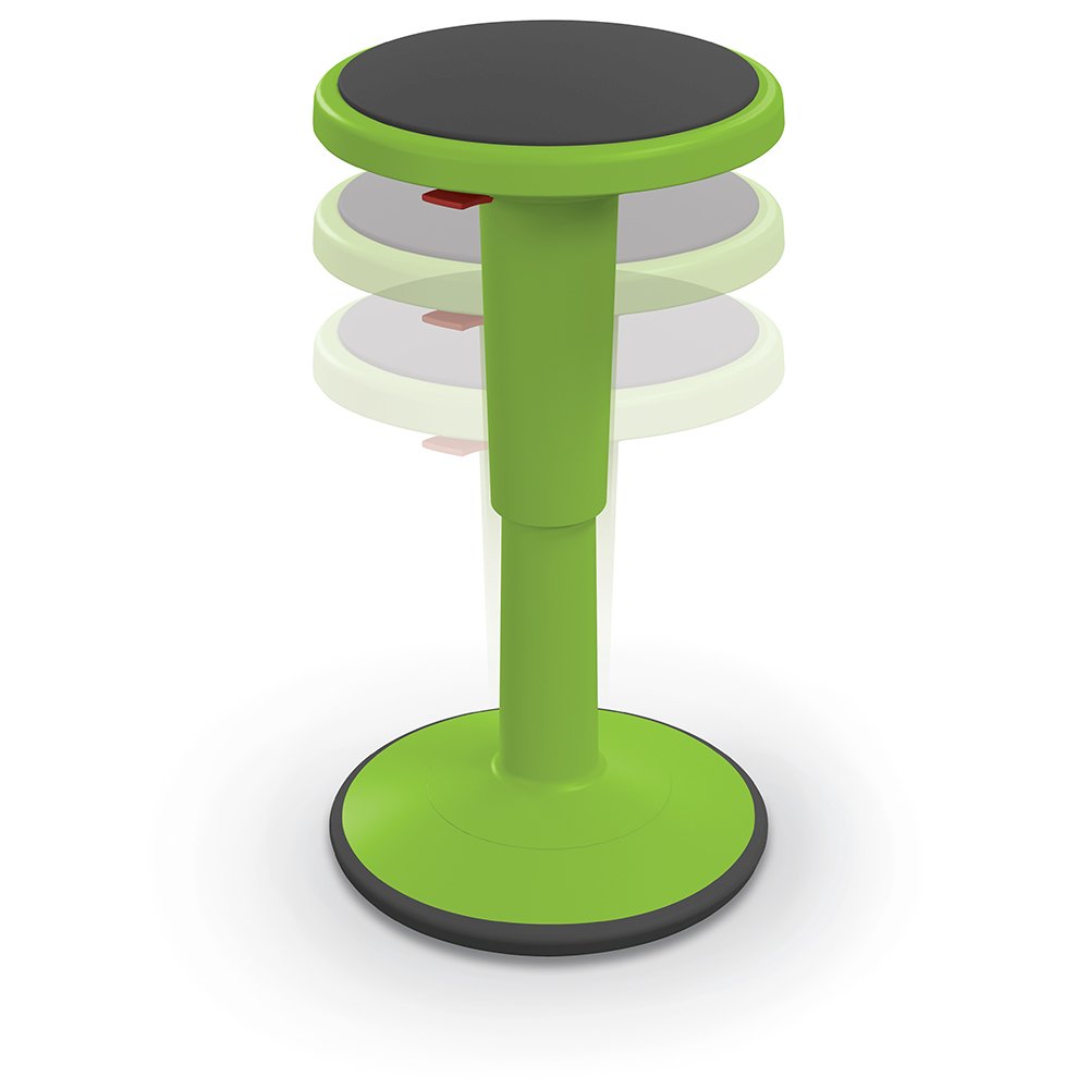 Hierarchy Height Adjustable Grow Stool- Short Stool (Green)