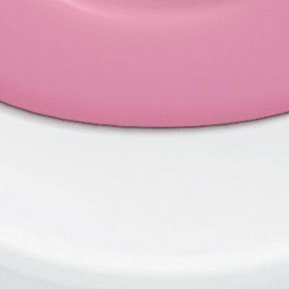 Toddler Potty Training Seat with Step Stool Ladder and Handles, Pink