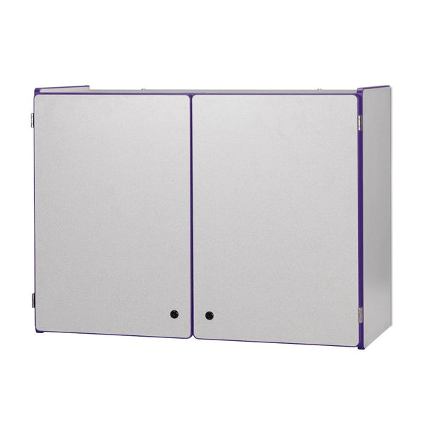 Lockable Wall Cabinet - Purple